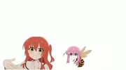 蜂ぼっちちゃんに刺される喜多ちゃん