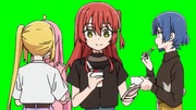 突然熱烈なキッスをするぼっちちゃんと虹夏ちゃんを即座にネットに晒す喜多ちゃんを横で眺めながら黙々とメシを喰らう山田リョウGB　＋おまけ付き