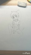伊地知虹夏ちゃん描いた♥️