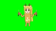 ナイフを回す洗澡歌ニジカ GB