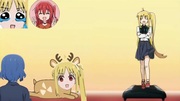 虹夏がトレーニング